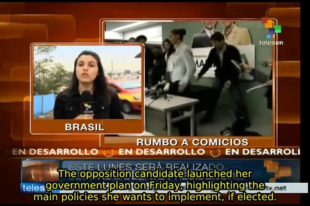 Second presidential debate in Brazil to air Monday night