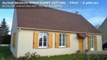 A vendre - maison - ETREPAGNY (27150) - 5 pièces - 99m²