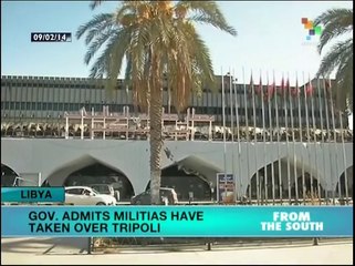 Lybian interim gov't says it no longer controls the capital