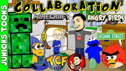 Minecraft Angry Birds Minions & More With ThatCrazyFamily