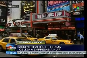 Políticas hacendarias de Obama obliga a empresas a huir a otros países