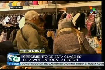 Con Kirchner y luego con Fernández pobreza argentina se redujo