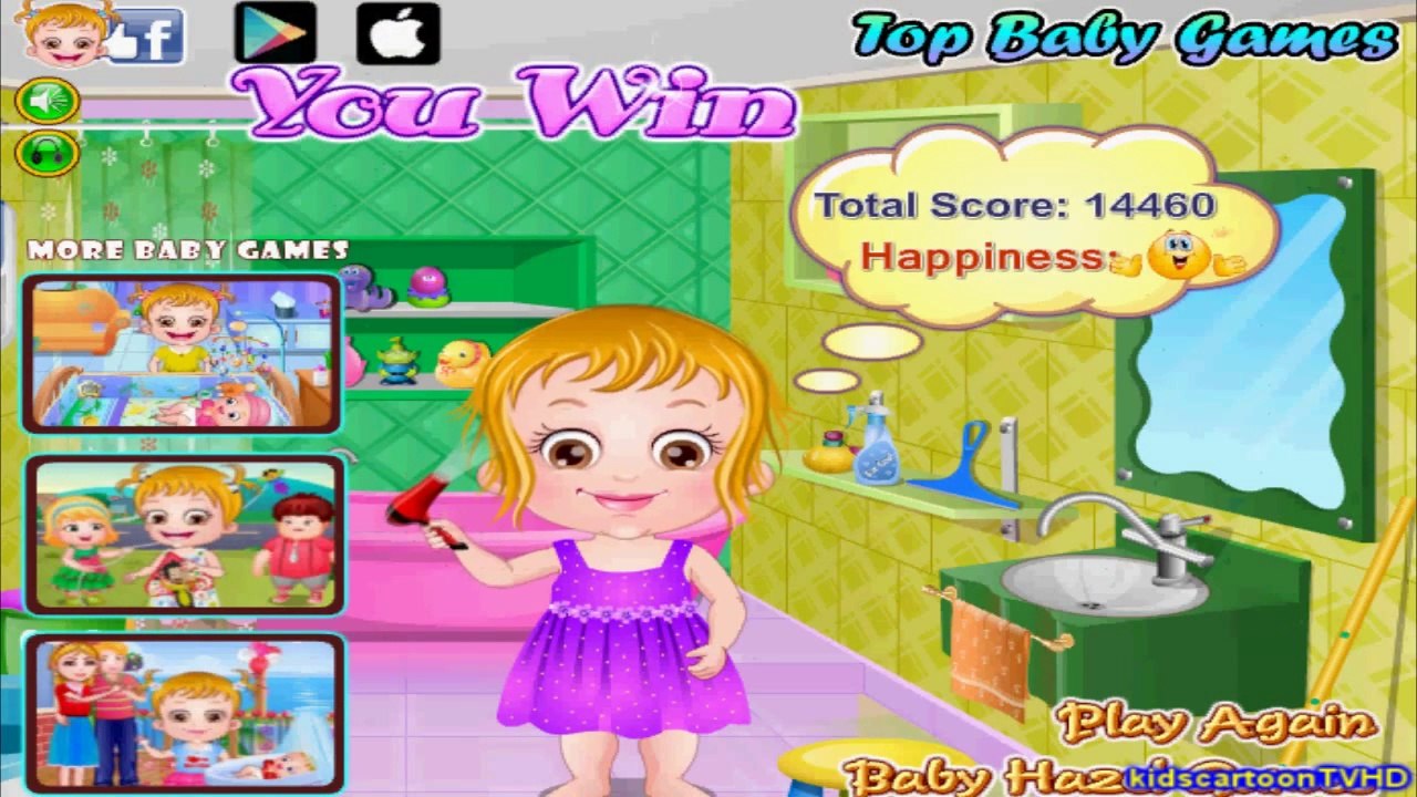 Baby Hazel Bathroom Hygiene - Games-Baby Episode- Dora The Explorer