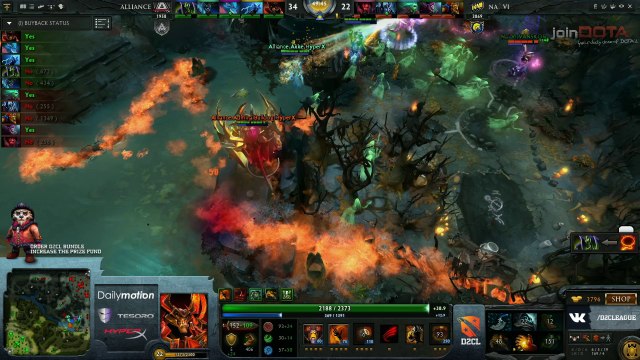 Na'Vi vs The Alliance Game 2 - Dota 2 Champions League @TobiWanDOTA & Clairvoyance
