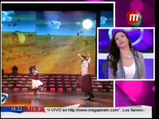 Adabel Guerrero analizó el Folklore en Showmatch