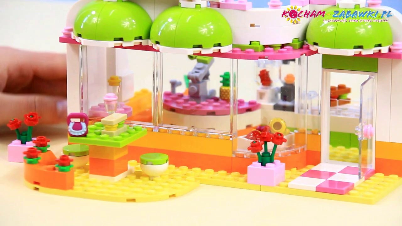 Heartlake Juice Bar / Bar z Sokami w Heartlake 41035 - Lego Friends - Recenzja