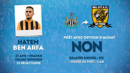 Officiel : Hatem Ben Arfa prêté à Hull City !