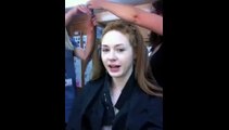 Karen Gillan raspando a cabeça para Guardiões da Galáxia