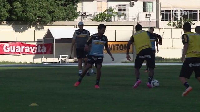 É show! Veja imagens espetaculares do treino do Botafogo