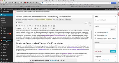How To Publish Blog Post on WordPress