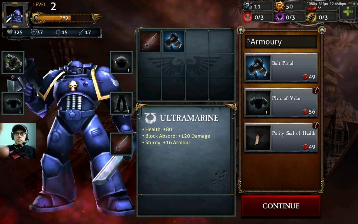 Warhammer 40k Carnage First Look Nvidia Shield Tablet