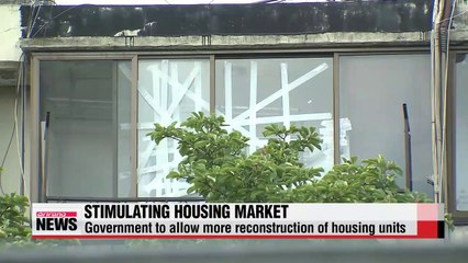 Government to allow more housing reconstruction to stimulate real estate market