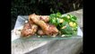 Cuisine du Soleil - Pilon de poulet épicés, Salade de Mâche et jeune pousse d'Epinard, Orange et Menthe