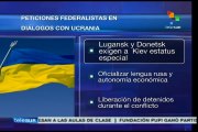 Federalistas piden a Kiev 