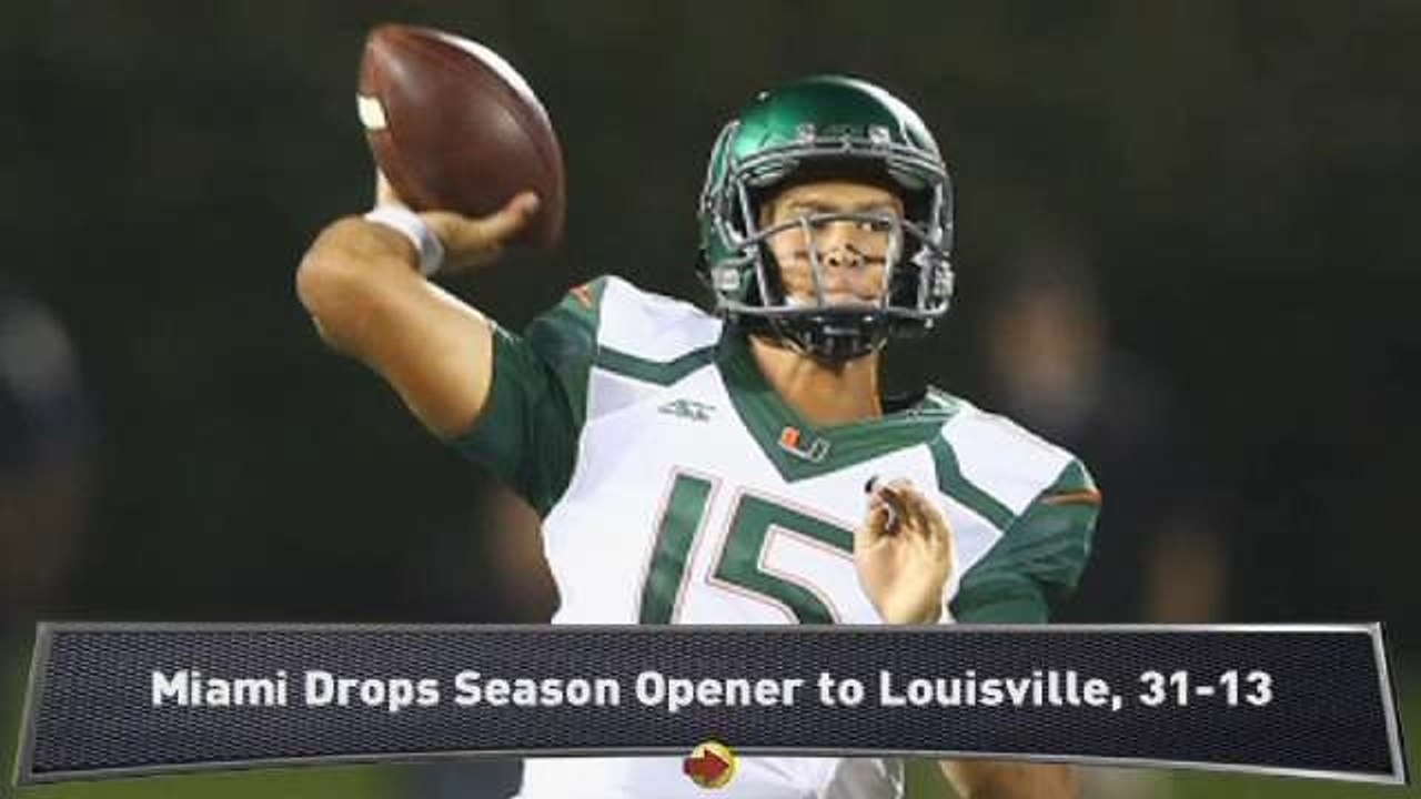Porter: Miami Drops Season Opener