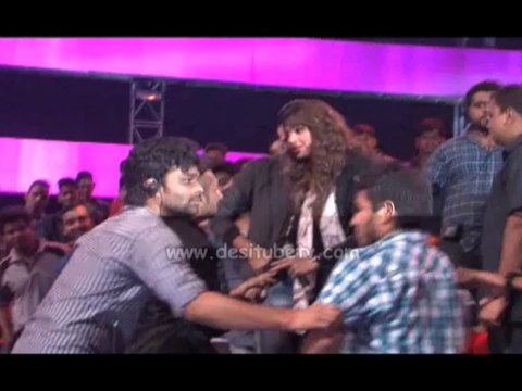 Bipasha Basu on the set of India’s Raw Star-01 for the promotion creature 3D