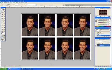 Passport size photo very easy from Photoshop