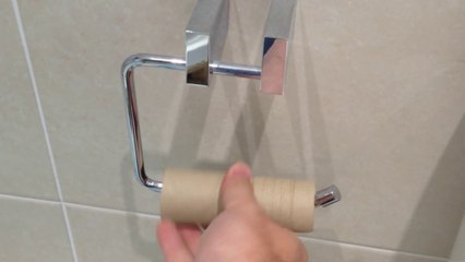 Dad Explains How To Change Toilet Paper Roll