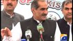 Political parties united for democracy: Rafique -02 Sep 2014