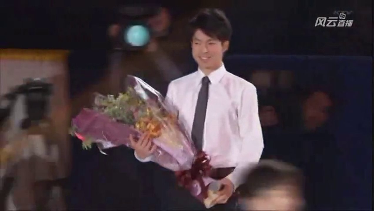 Tatsuki, flowers for Nobu