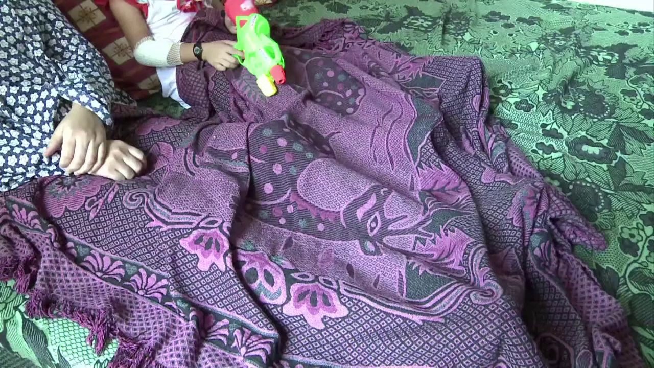 Gaza-konfliktopfer: verletzt und traumatisiert