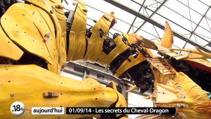 Le cheval dragon de la Machine et les vacances des Nantais