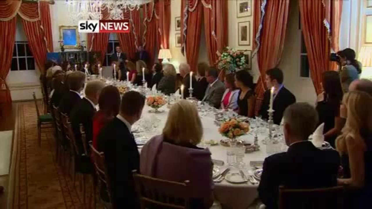 Prince Harry and Michelle Obama during the White House event