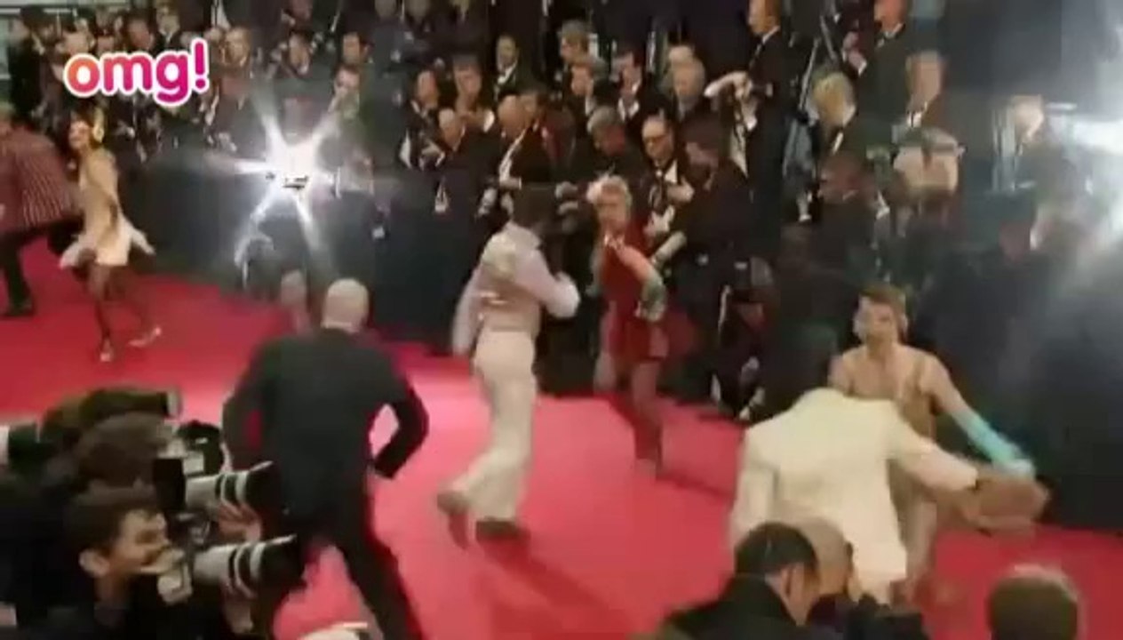 Nicole Kidman + Cara Delevingne shine through rain at Cannes