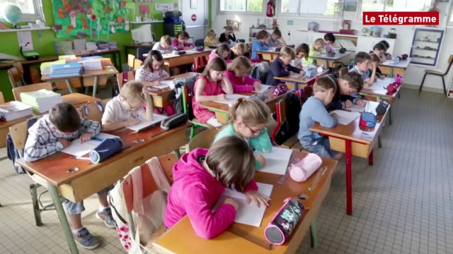 Audierne (29). La rentrée dans une classe de CE1-CE2