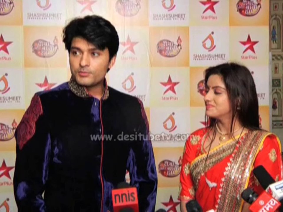 Diya Aur baati hum - Sandhya &Suraj sharing their up & down during 3rd year journey cake cutting (2nd sept)