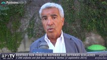 [TARBES] Gérard Trémège parle de la rentrée scolaire (2 septembre 2014)