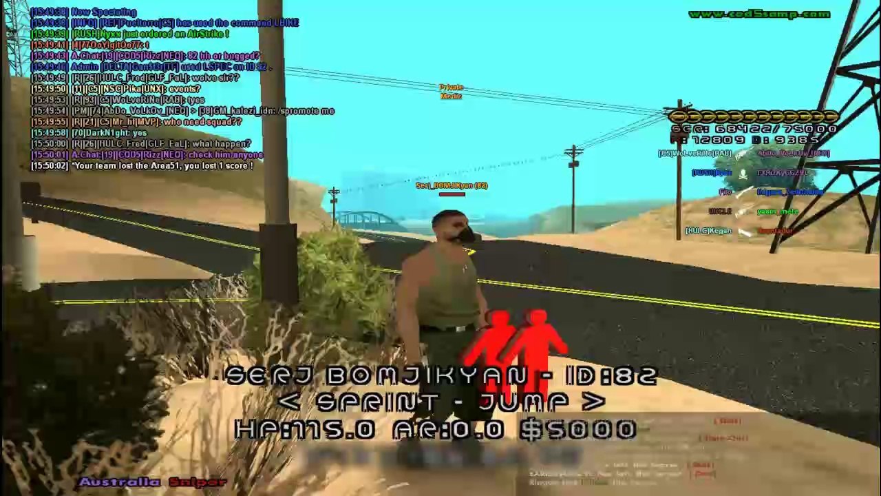 Serj_BOMJIKyan - bulletproofs + inf. ammo