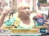 180 familias exigen mejores servicios públicos en Naguanagua
