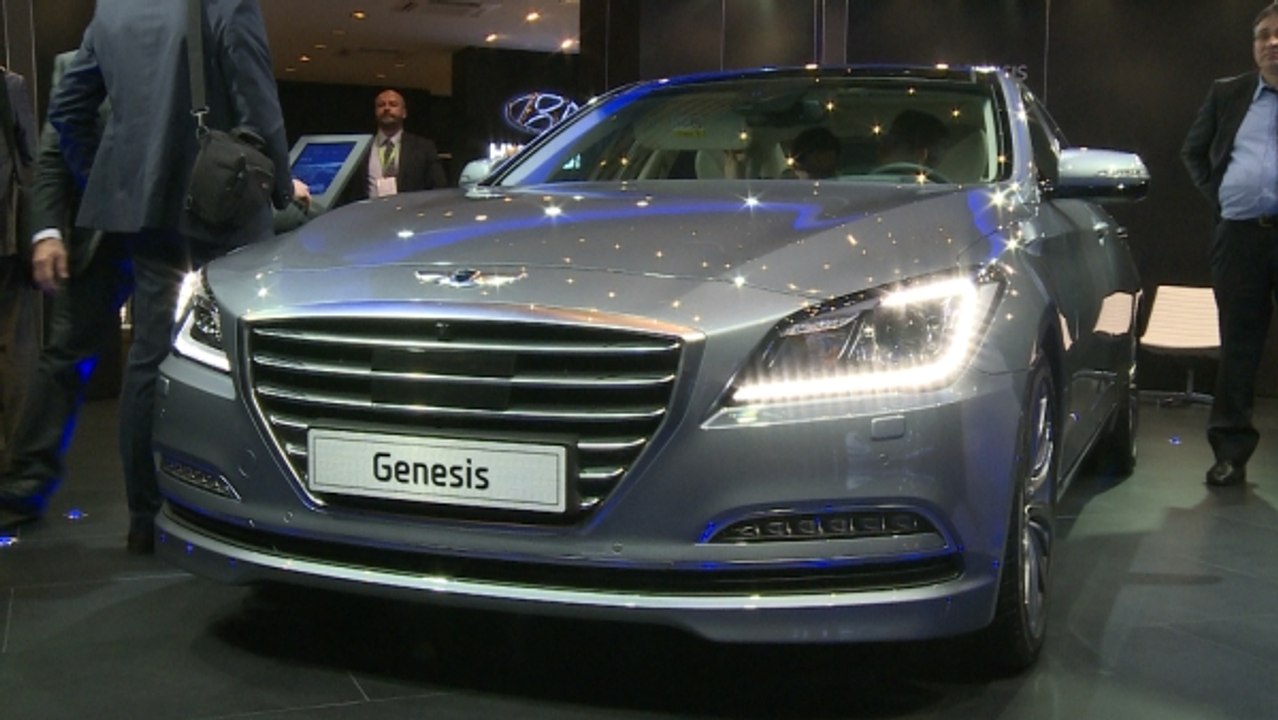 Hyundai mit i20,Kleintansporter und Genesis in Paris