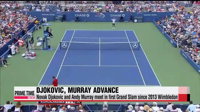 Murray beats Tsonga in straight sets to set up showdown with Djokovic in quarter finals