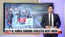 Asian Games delegates from North Korea to arrive from September 11