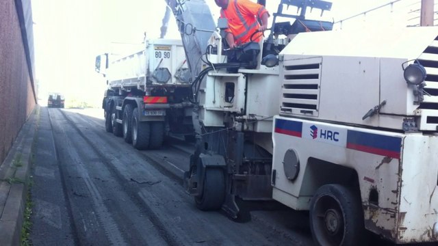 Le Mans : Début de la démolition du souterrain de la gare Sud