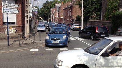 Rond-point Saint-Pry : bouchons de rentrée à #Béthune