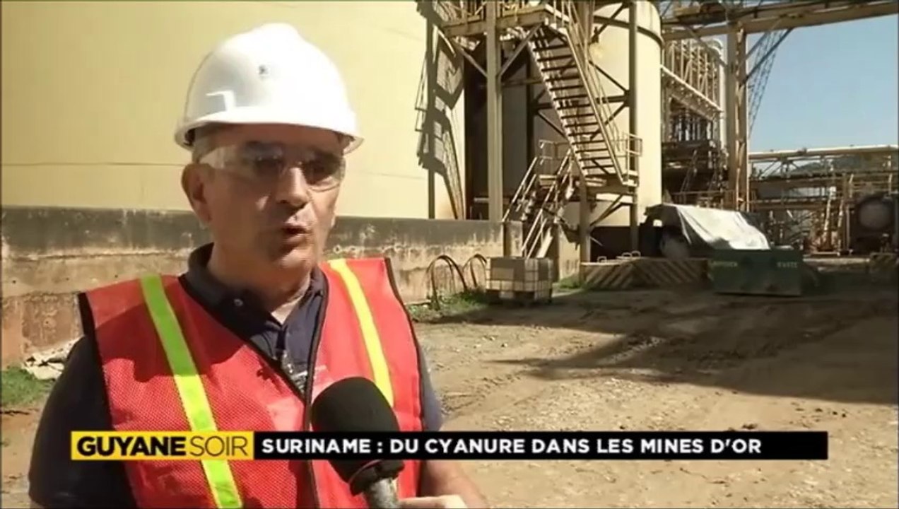 Cyanuration de l'or