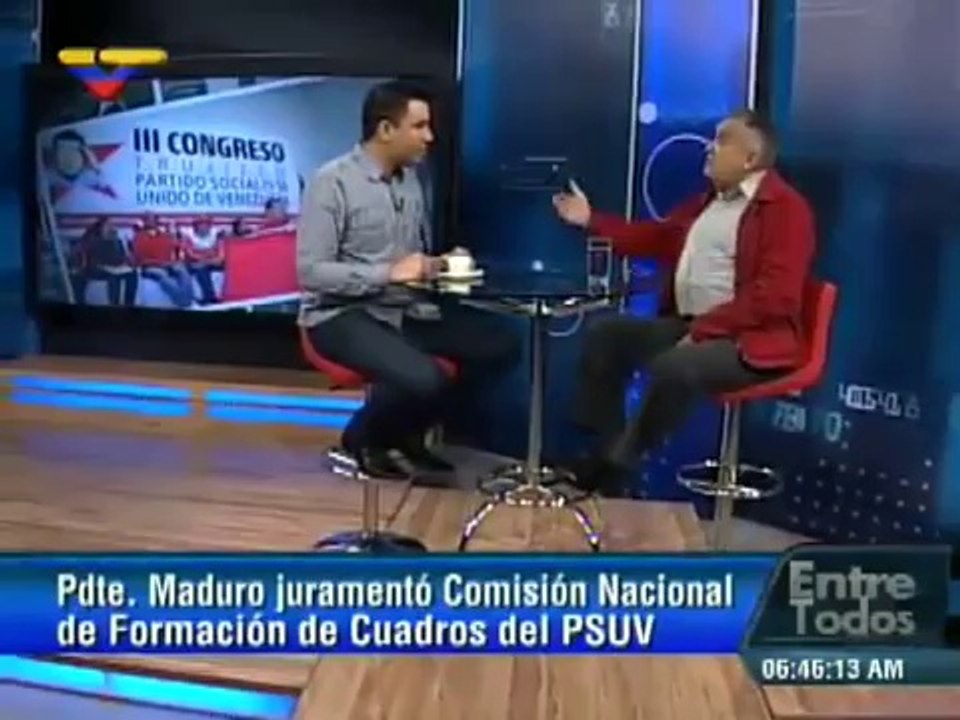 (Vídeo) Entre Todos con Luis Guillermo García del 02.09.2014 (4/7)