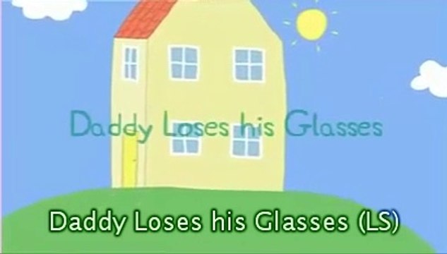 Peppa Pig Daddy Loses his Glasses with subtitles
