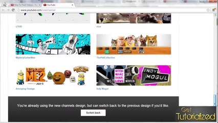 Basic Tutorial - How To Get Old YouTube Layout Back - 2014