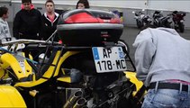 Le défilé des motards dans Saint-Lô