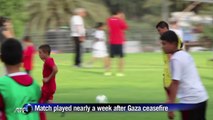 Israeli, Palestinian boys pitch up for football friendly
