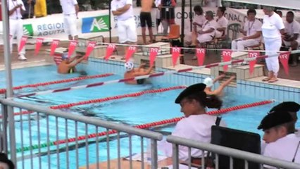 COUPE DE FRANCE - Hasparren 30 et 31/08/2014 - 100 m dos - Minime gars - Franck