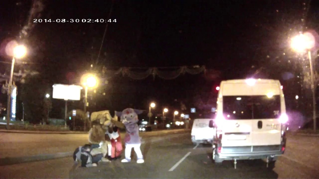 Road Rage de Mickey en Russie