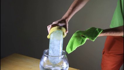 Steam Vacuum Experiment Slow Motion