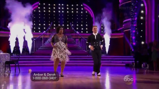 DWTS: Season 17, Episode 3: Amber Riley & Derek Hough: Charleston