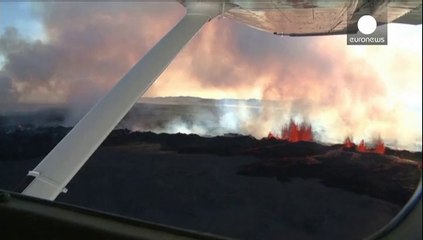 La erupción del volcán islandés siguen siendo estable