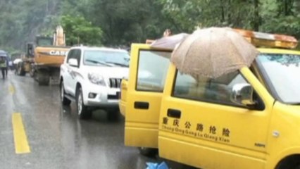 Heavy rains trigger deadly landslide in China killing 10
